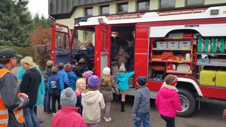 Räumungsübung Volksschule Suben