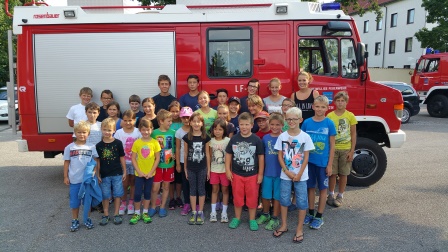 Ferienspassaktion der Feuerwehr Suben